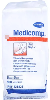 Immagine prodotto di MEDICOMP UNSTERIL 5X5CM, 100 St COM