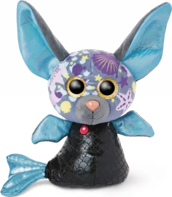 Produktbild von Nici Glubschis Pluchen kuschly kuschelige Fledermaus-Meerjungfrau Laguna-Lu, 15 cm