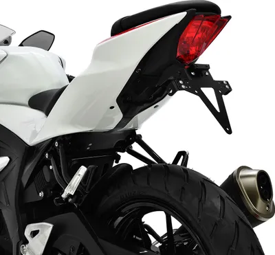 Zdjęcie produktu dla ZIEGER Classic Kompletny uchwyt tablicy rejestracyjnej kompatybilny z Suzuki GSX-R 125