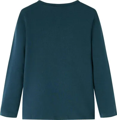 Produktbild von vidaXL Kinder-Langarmshirt Dunkelgrün 104