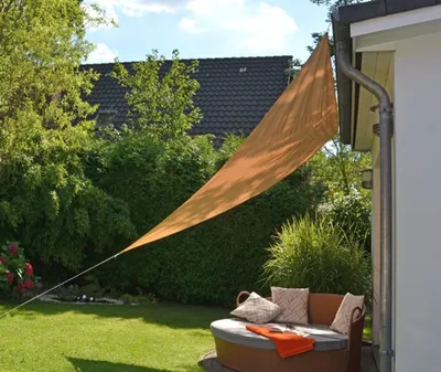Produktbild von Wasserabweisendes Polyester Sonnensegel