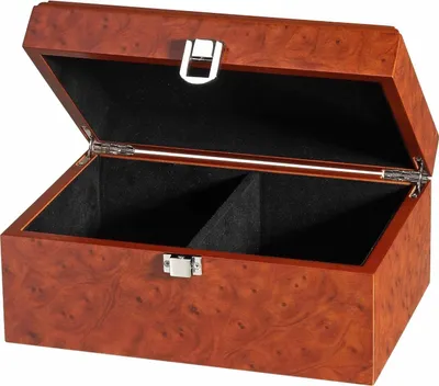 Produktbild von Philos Holzbox Schachfiguren 240x155x115 mm Wurzelholz Design
