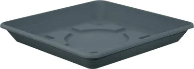 Produktbild von Geli Untersetzer NORA Anthrazit 40 cm quadratisch - Kunststoff
