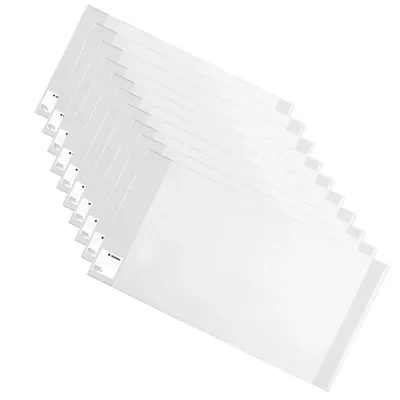 Produktbild von 10x Herma Heftschoner Heftumschlag Hefthülle Buchschoner A4 klar 540x275mm 14275