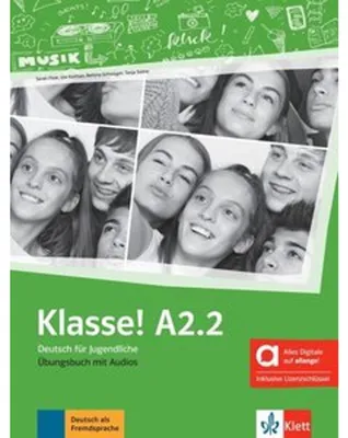 Produktbild von Klasse! A2.2 - Hybride Ausgabe allango. Übungsbuch mit Audios inklusive Lizenzschlüssel allango (24 Monate)