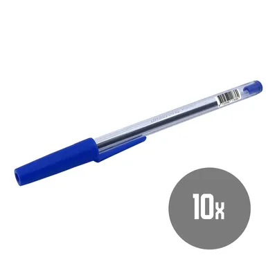 Produktbild von DULA Kugelschreiber Blau - 10 Stück