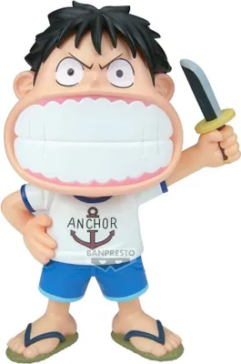 Obrázok produktu pre One Piece Veľká sofvimates PVC soška Monkey D. Luffy 15 cm