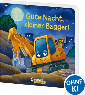 Produktbild von Gute Nacht, kleiner Bagger!