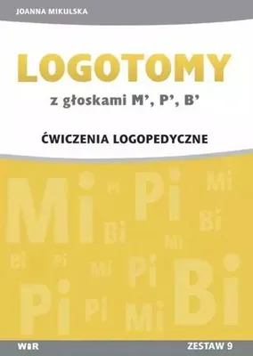 Zdjęcie produktu dla LOGOTOMY z głoskami M, P, B Ćwiczenia logopedyczne