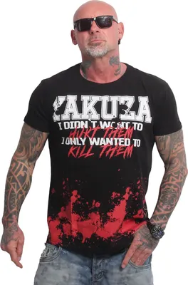 Produktbild von Yakuza Herren Hurt Regular T-Shirt, Schwarz, S