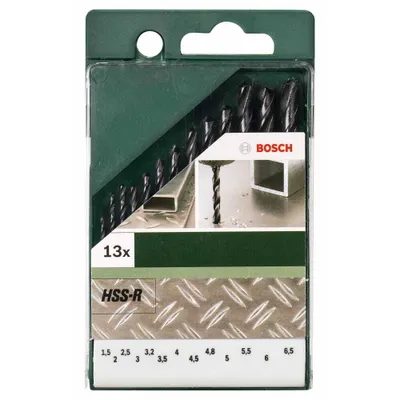 Obrázok produktu pre Bosch 2 609 255 031, Vŕtačka, Kov, 13 kusov