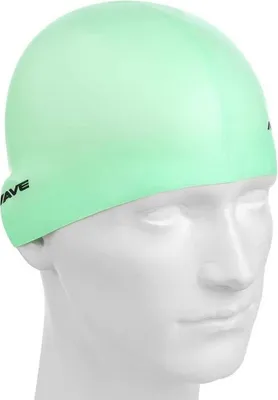 Produktbild von Madwave Pastel Badekappe Grün  Grün One Size