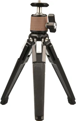 Produktbild von Zusammenklappbares Stativ mit abnehmbarem Kugelkopf, Aluminiumlegierung, Tragfaehigkeit 3 kg, kompatibel mit CANON/NIKON/SONY-Kameras und DJI-Kardanringen