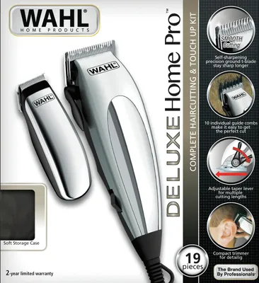 Obrázek produktu pro Zastřihovač vlasů/holící strojek Wahl 79305-1316 stříbrné barvy