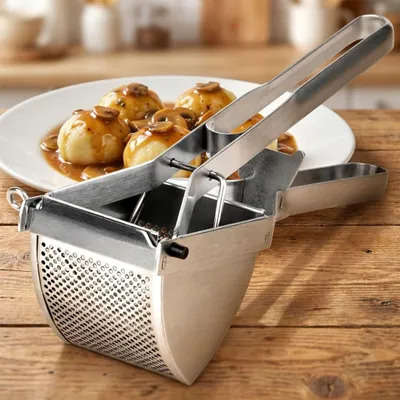 Obrázek produktu pro Nerezový rýžovač brambor, 30 cm