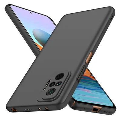 Produktbild von Für Redmi Note 10 Pro Silikon Schutzhülle Schwarz
