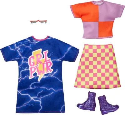 Produktbild von Barbie Moden 2 Outfits und 2 Accessoires für die Barbie-Puppe