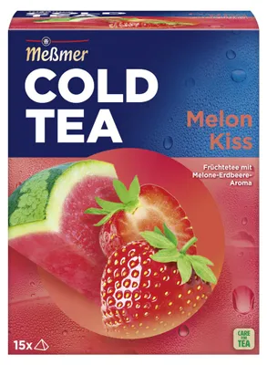 Zdjęcie produktu dla Meßmer Herbata owocowa Melon Kiss, 15 torebek po 2,75g, opakowanie 41,25g