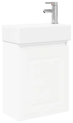 Obrázek produktu pro Koupelnová skříňka s baterií Bílá 45,5 x 22,5 x 84 cm