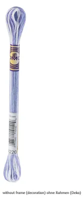 Imagen del producto de Hilo DMC Stickgarn Mouline Variations, colores 417F - 4220, 6 hebras, 8 metros