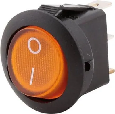 Produktbild von SP 1139480 HIGHSIDER Smart Schalter Universal, An/Aus, zum Klemmen, gelb beleuchtet (1Stck) passend fuer