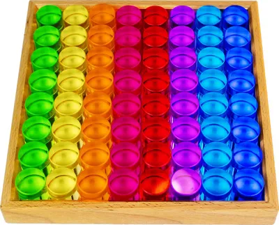 Produktbild von Bauspiel Lichtbauzylinder im Rahmen 64 Teile