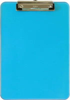 Image de Porte-bloc en plastique - bleu