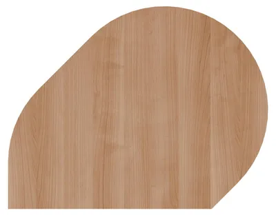 Produktbild von Hammerbacher Anbautisch 80x103cm si/nb