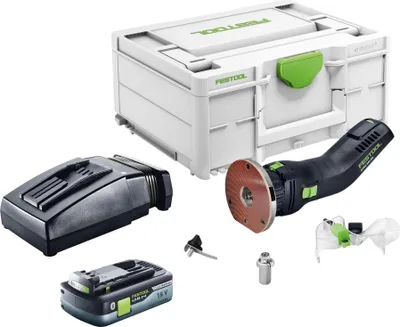 Immagine prodotto di Festool OFKC 500 R3 EB-Basic Fresatrice per bordi a batteria 18 V 10 mm Brushless + 1x batteria 4,0 Ah + caricabatteria + Systainer