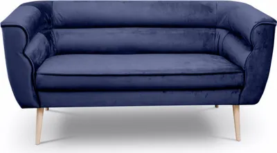 Produktbild von BETTSO Zweisitzer Sofa im skandinavischen Stil MARO 2  MG2216 Navy Blau