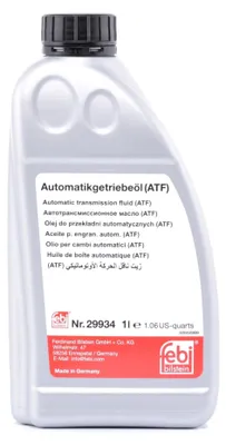 Produktbild von FEBI BILSTEIN ATF III Automatikgetriebeöl Rot 1L 29934 für VW Golf VII Schrägheck (5G1, BQ1, BE1, BE2) Golf IV Schrägheck (1J1) Golf V Schrägheck POLO