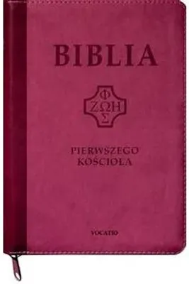 Image de Vocatio Oficyna Wydawnicza Biblia pierwszego Kościoła z paginat. suwak róż (Buch auf Polnisch)