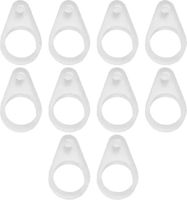 Imagen del producto de Clip de silicona para audífonos, 7 mm, paquete de 10 unidades, compatible con DTS, para una sujeción segura