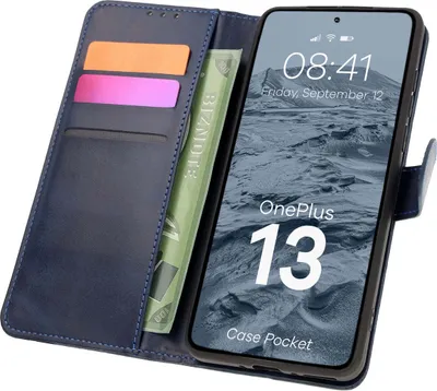 Produktbild von Bizon Case Pocket OnePlus 13 navyblau