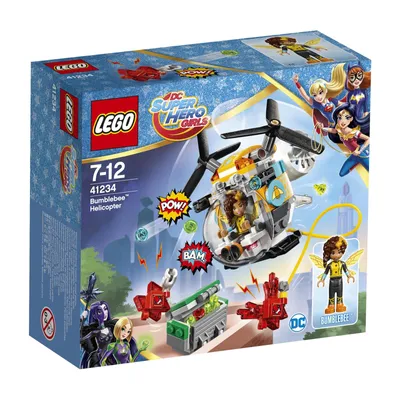 Produktbild von LEGO® - DC Super Hero Girls™, Bumblebeesâ„¢ Hubschrauber; 41234