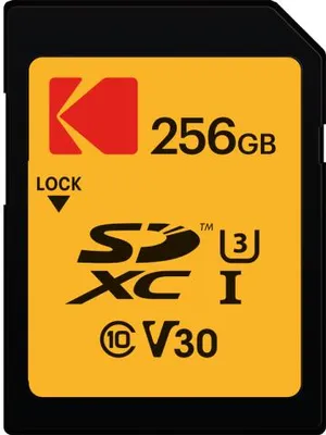 Produktbild von CARD Kodak 256GB UHS-I U3 V30 Ultra