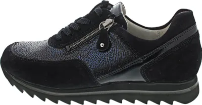 Produktbild von Waldläufer Damen Haiba Haiba 33564-3.5, 33564-4, 33564-4.5, 33564-5, 33564-5.5, 33564-6, 33564-6.5, 33564-7, 33564-7.5, 33564-8, 33564-8.5, 33564-9 WDL-923019-302 notte midnight 6.5