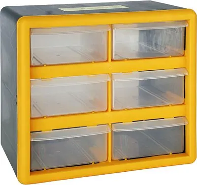 Produktbild von Wandorganisator Strend Pro SBx3045-A, 06 Schubladen, 26.5x16x23.5 cm, max. 12 kg