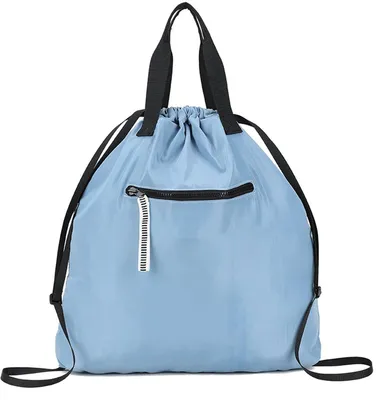 Image de Sac à dos en simili cuir Nena - Femme - Bleu jean