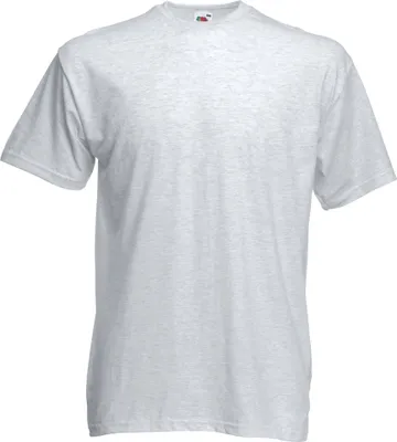 Immagine prodotto di Maglietta Fruit Of The Loom a maniche corte da uomo BC330 (L) (Grigio Cenere)