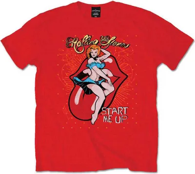Produktbild von The Rolling Stones Start me up Red XL T-Shirt