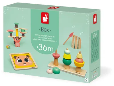 Produktbild von Janod - Spielset 36 Monate Entwicklung Denkvermögen - Lernspielzeug