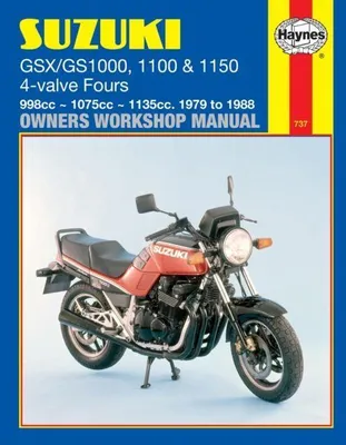 Produktbild von Suzuki GS/GSX1000, 1100 & 1150 4-valve Fours (79 - 88) Haynes Repair Manual