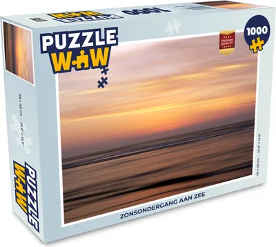 Obrázek produktu pro MuchoWow MuchoWow® Puzzle 1000 ks Západ slunce u moře
