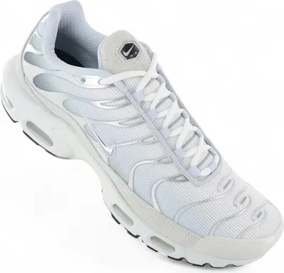 A single Nike Air Max Plus TN sneaker shown from a three-quarter side view against a white background.
