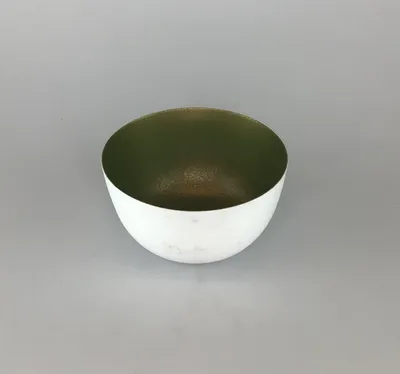 Produktbild von ASA Schüssel weiß/grün Keramik H:5,5cm D:10cm