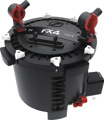 Produktbild von Aquarium-Außenfilter Fluval FX4 ca. 2650 l/h, für Aquarien bis 1000 l, 30W, schwarz
