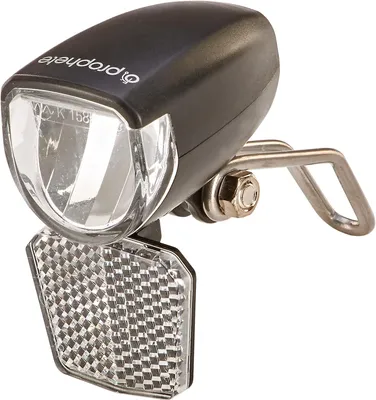 Produktbild von Fahrradbeleuchtung, LED-Scheinwerfer, 15 Lux mit abnehmbarer Reflektorlinse