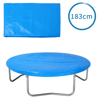 Immagine prodotto di Monzana Copertura per trampolino Ø 183 cm blu antistrappo resistente ai raggi UV ed alle intemperie telo protettivo