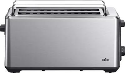 Produktbild von Braun Domestic Home HT 5220 BK Toaster Edelstahl-Schwarz